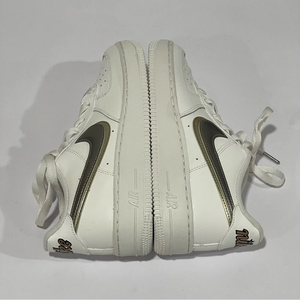 Nike Girls Air Force 1 LV8 Casual Shoes (DH9595-001) Youth - White Sz 6